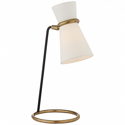 Настольная лампа Visual Comfort Clarkson Table Lamp Black арт ARN3003BLK-L: фото 1