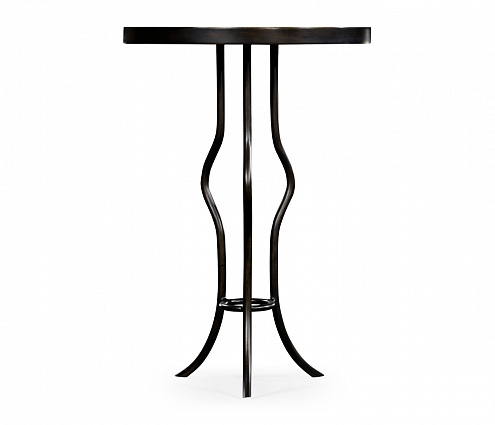 Декоративный стол Jonathan Charles Eglomise & Bronze Iron Round Wine Table арт 494077-B: фото 2
