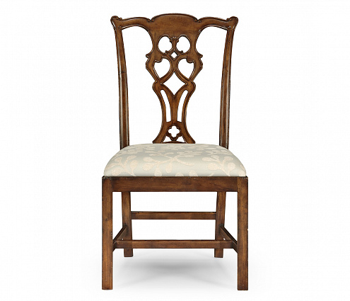 Полукресло Jonathan Charles Chippendale Style Classic Mahogany Chair арт 493330-SC-MAH-F001: фото 8