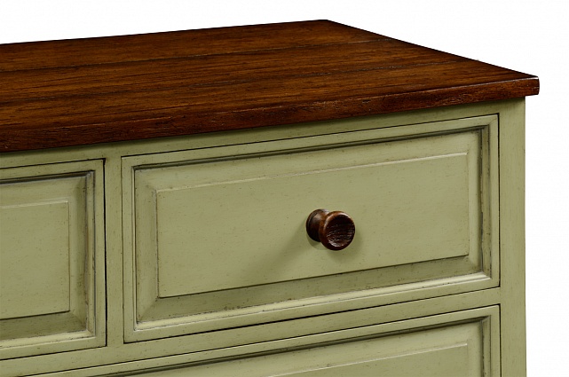 Комод Jonathan Charles Gustavian style small chest of drawers арт 494918-ARG: фото 7