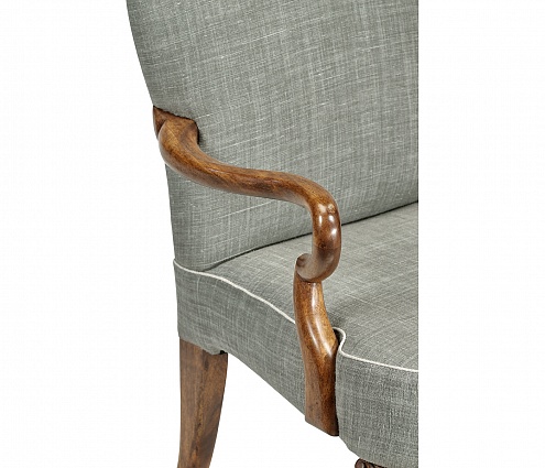 Полукресло Jonathan Charles Gunby Grey Fruitwood Dining Arm Chair арт 530010-AC-GFA: фото 5
