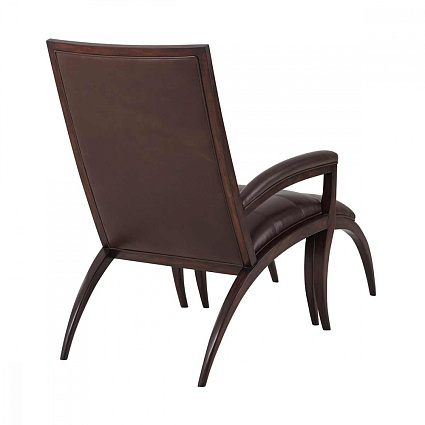 Кресло Theodore Alexander Arc Chair & Ottoman арт KENO4108.2AHP : фото 2