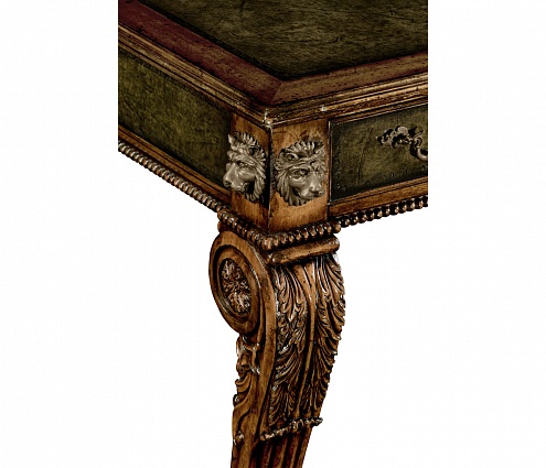 Письменный стол Jonathan Charles Italian lions paw desk арт 492173-WAL: фото 5