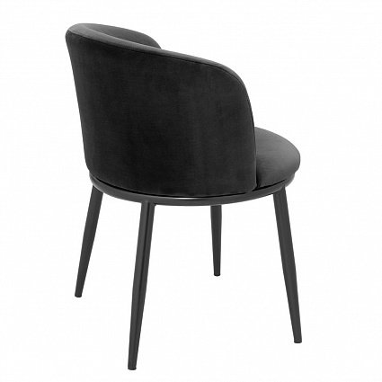 Полукресло EICHHOLTZ Dining Chair Filmore Black арт 111998: фото 4