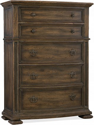 Комод HOOKER FURNITURE HILL COUNTRY GILLESPIE FIVE-DRAWER арт 5960-90010-MULTI: фото 1