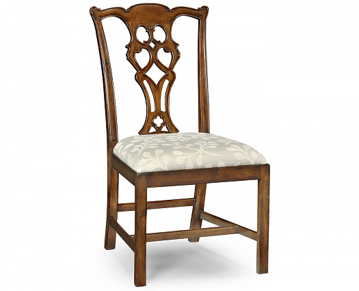 Полукресло Jonathan Charles Chippendale Style Classic Mahogany Chair арт 493330-SC-MAH-F001: фото 7
