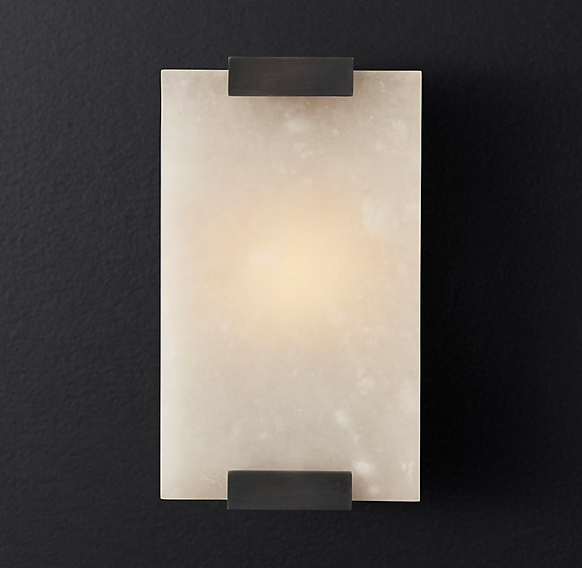 Бра Marble Rectangle Wall Lamp Brass. Бра Marble Rectangle Wall Lamp Brass артикул 44.869-2. Прямоугольные мраморные бра. Бра Marble Rectangle Wall Lamp Black артикул 44.870-2.