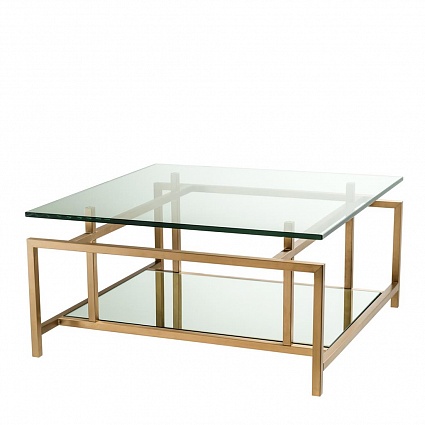 Коктейльный стол EICHHOLTZ Coffee Table Superia Brass арт 112502: фото 1