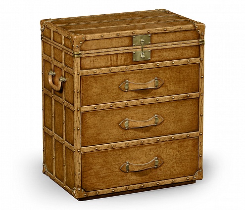 Комод Jonathan Charles Steamer chest of drawer style jewellery box арт 494474-L002: фото 1