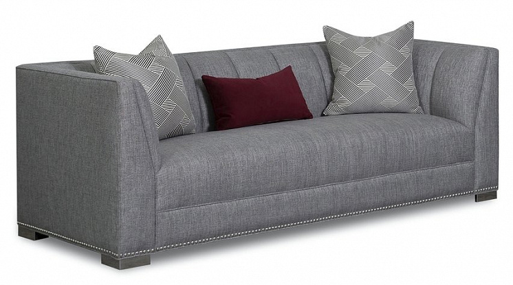 Диван Aria Designs PAIGE-GUNMETAL арт  A150S-6255A-400: фото 1