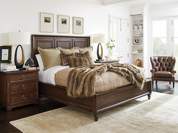 Кровать LEXINGTON Walnut Creek Panel Bed арт 740-133C: фото 3