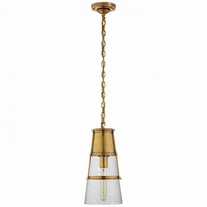 Подвесная люстра Visual Comfort Robinson Medium Pendant Antique Brass TOB5752HAB-SG арт TOB5752HAB-SG: фото 1