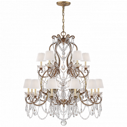 Люстра Visual Comfort Adrianna Medium Chandelier Gilded Iron арт RL5231GI-S: фото 1