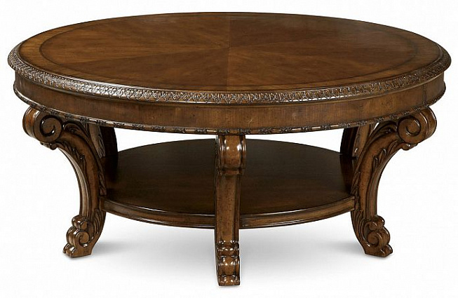 Коктейльный стол A.R.T. Furniture Old World Round Cocktaill Table арт 143302-2606: фото 1