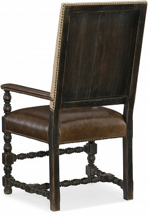 Полукресло HOOKER FURNITURE HILL COUNTRY UPHOLSTERED ARM арт 5960-75400-BLK: фото 2