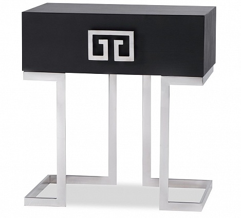 Прикроватная тумба Liang and Eimil NOBBU BEDSIDE TABLE STEEL арт GM-ST-062: фото 1