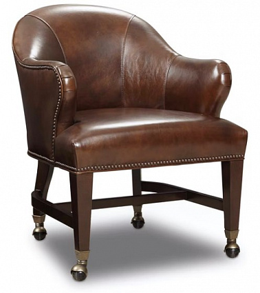 Кресло HOOKER FURNITURE HOOKER ACCENT LEATHER SALON CHAIR арт GC101-086: фото 1