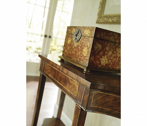 Консоль Jonathan Charles Biedermeier Mahogany Console Table 494030-LAM арт 494030-LAM: фото 8