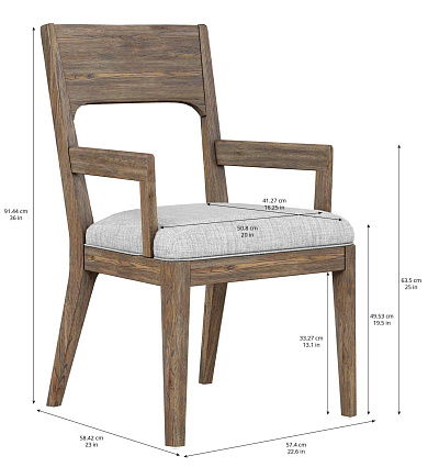 Полукресло A.R.T. Furniture Stockyard Dining Chair арт 284205-2303: фото 6