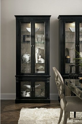 Витрина HOOKER FURNITURE SANCTUARY DISPLAY CABINET NOIR арт 5845-75906-99: фото 4