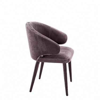 Полукресло EICHHOLTZ  Dining Chair Cardinale Purple арт 112068: фото 3
