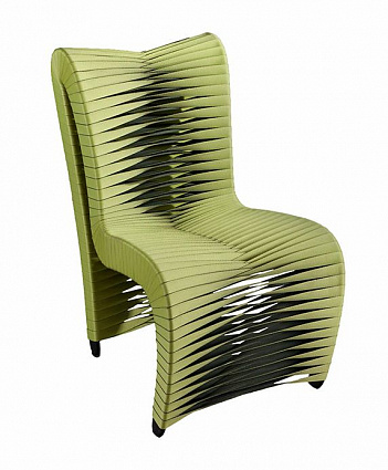 Полукресло Phillips Collection Seat Belt Dining Chair Green арт B2061GZ/B2061HG: фото 7