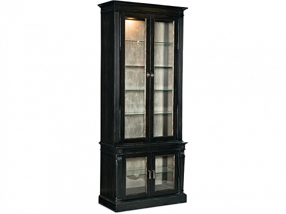 Витрина HOOKER FURNITURE SANCTUARY DISPLAY CABINET NOIR арт 5845-75906-99: фото 6