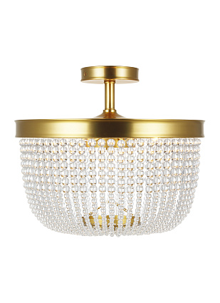 Потолочная люстра GENERATION LIGHTING Summerhill Flush Mount арт CF1076BBS: фото 1