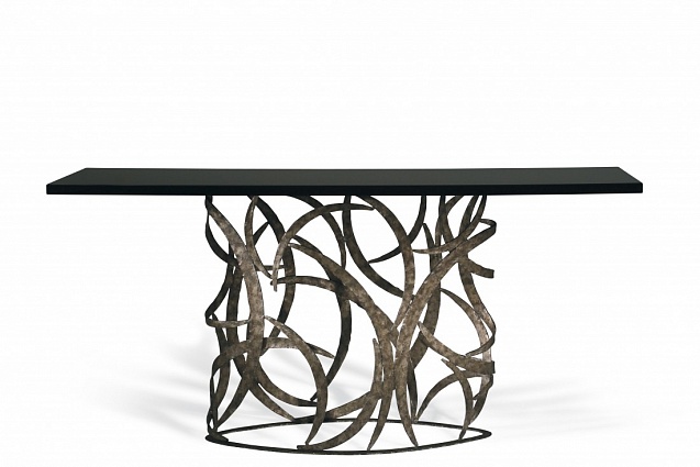 Консоль Porta Romana ELLIPTICAL MIRO CONSOLE TABLE CCT33  арт CCT33 : фото 1