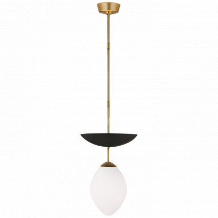 Подвесная люстра Visual Comfort Boswell Small Pendant Black/Gild KS5551G/BLK-WG арт KS5551G/BLK-WG: фото 1