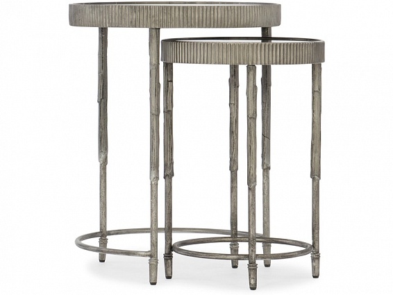 Декоративный стол HOOKER FURNITURE ACCENT NESTING TABLES арт 5594-50001-SLV: фото 1