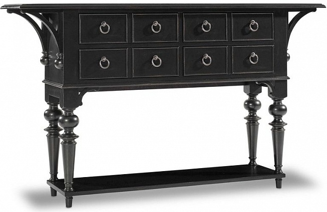 Консоль HOOKER FURNITURE Ashton Hall Console Table 5456-85002-BLK арт 5456-85002-BLK: фото 1