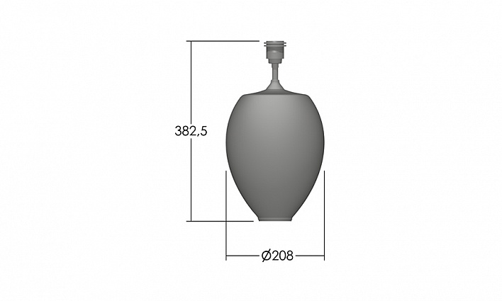 Настольная лампа HEATHFIELD&Co CANYON арт TL-CANY-ABRS-MAGM: фото 4