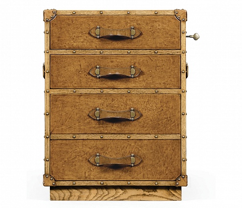 Комод Jonathan Charles Travel Trunk Style Filing Cabinet арт 494683-L002: фото 4