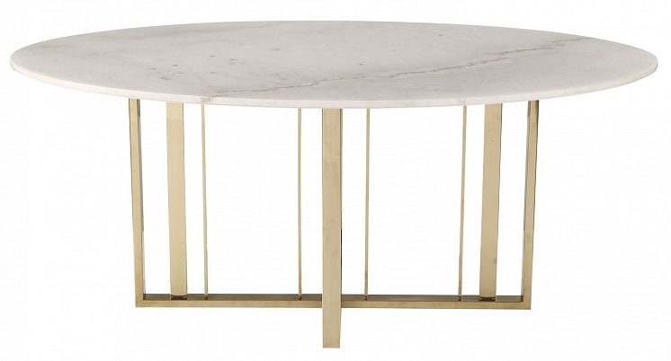 Обеденный стол Liang and Eimil FENTY DINING TABLE BRASS арт GM-DT-135: фото 2