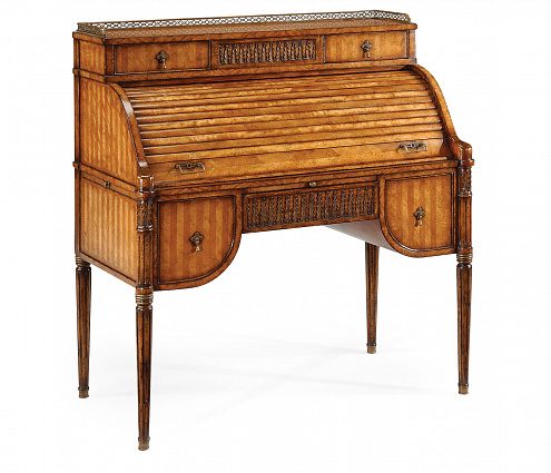 Комод Jonathan Charles Satinwood roll top desk арт 492419: фото 1