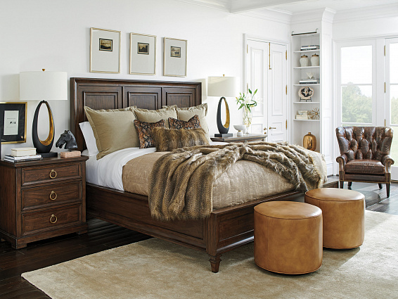 Кровать LEXINGTON Walnut Creek Panel Bed арт 740-133C: фото 2