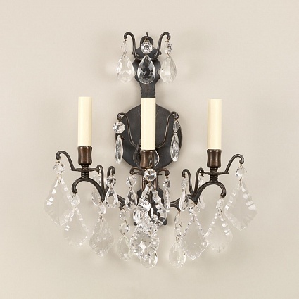 Бра VAUGHAN Cluny Crystal Wall Light арт WA0006.BZ: фото 3