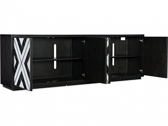 Медиа консоль HOOKER FURNITURE GRAND NOIR ET BLANC CONSOLE арт 5875-55105-00: фото 2