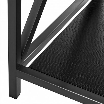 Декоративный стол EICHHOLTZ Side Table Beverly Hills Black Wood арт 111922: фото 6
