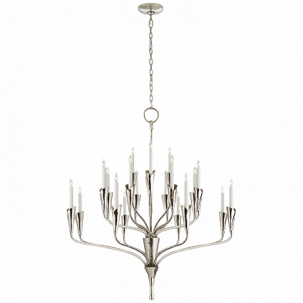 Люстра Visual Comfort Aiden Large Chandelier Polished Nickel арт CHC5503PN: фото 1