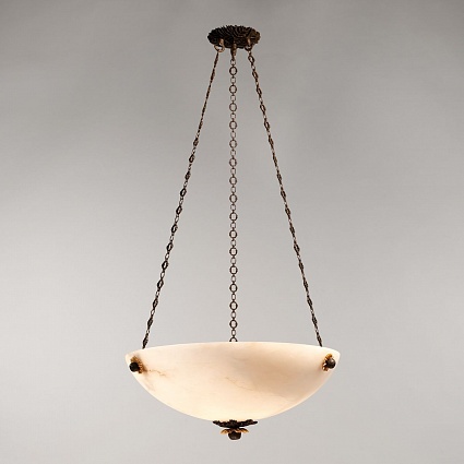 Люстра VAUGHAN Abbotsford Alabaster Bowl Ceiling Light арт CL0123.BG: фото 1