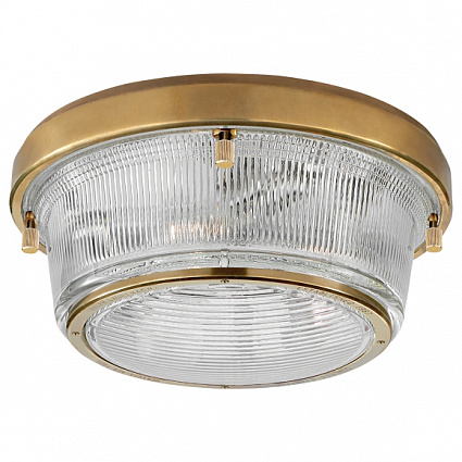 Потолочная люстра Ralph Lauren Home Grant Large Flush Mount Brass арт RL4126NB-CG: фото 1