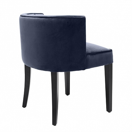 Полукресло EICHHOLTZ DEARBORN BLUE DINING CHAIR арт 112678: фото 4