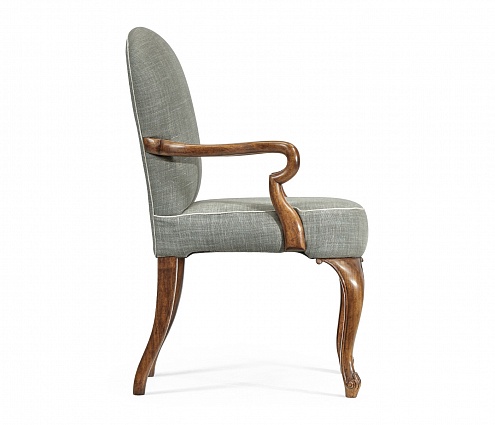 Полукресло Jonathan Charles Gunby Grey Fruitwood Dining Arm Chair арт 530010-AC-GFA: фото 4