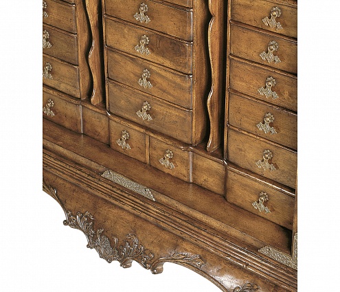 Буфет Jonathan Charles Queen Anne Walnut & Satinwood Writing Cabinet арт 492218-SAM: фото 5