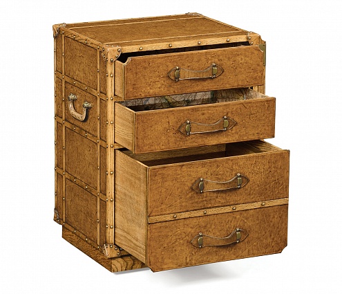 Комод Jonathan Charles Travel Trunk Style Filing Cabinet арт 494683-L002: фото 2