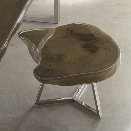 Коктейльный стол Phillips Collection Captured Edge Coffee Table Gray Stone арт PH97149: фото 6