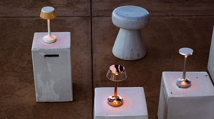 Настольная лампа FLOS Bon Jour Unplugged Table Lamp арт F1037046: фото 1