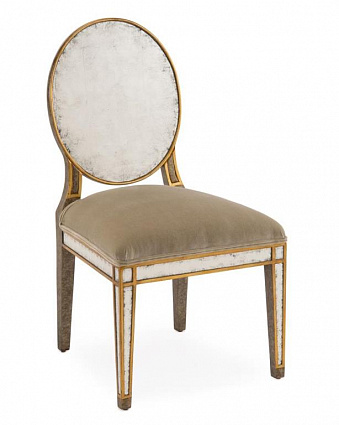 Полукресло John-Richard Eglomise Dining Side Chair арт AMF-1113V10-1008-AS: фото 1